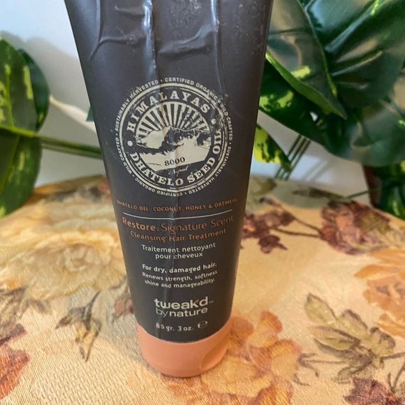 Restore Hydrating Treatment Balm Tweak’d By Nature Dhatelo Seed Oil 3 oz SEALED - Picture 5 of 5